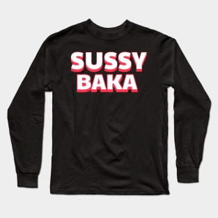 Sussy Baka Long Sleeve T-Shirt